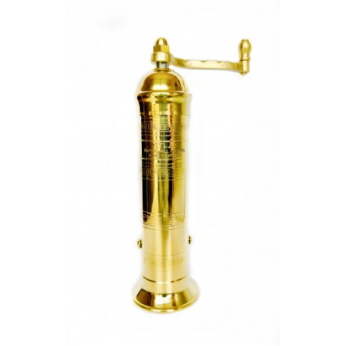 Atlas Brass Pepper Mill 7" and Salt Mill 8" 102108